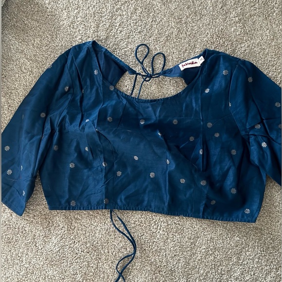 Brand new fabindia silk blouse you cannot miss - Picture 4 of 8